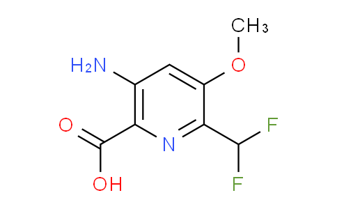 AM223218 | 1805371-61-2 | 5-Amino-2-(difluoromethyl)-3-methoxypyridine-6-carboxylic acid