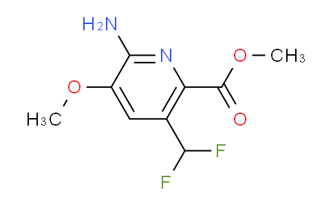 AM223220 | 1806824-58-7 | Methyl 2-amino-5-(difluoromethyl)-3-methoxypyridine-6-carboxylate