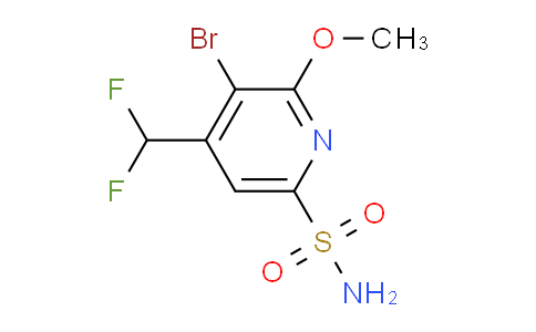 AM223239 | 1805428-43-6 | 3-Bromo-4-(difluoromethyl)-2-methoxypyridine-6-sulfonamide