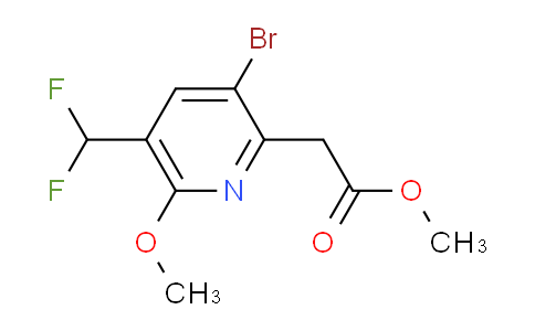 AM223240 | 1806912-98-0 | Methyl 3-bromo-5-(difluoromethyl)-6-methoxypyridine-2-acetate