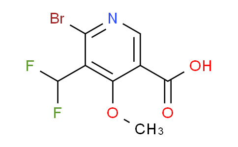 AM223246 | 1804955-67-6 | 2-Bromo-3-(difluoromethyl)-4-methoxypyridine-5-carboxylic acid