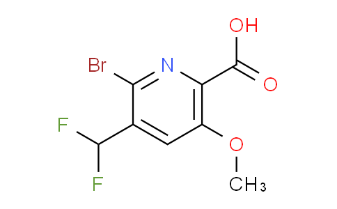 AM223247 | 1805429-49-5 | 2-Bromo-3-(difluoromethyl)-5-methoxypyridine-6-carboxylic acid