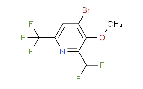 AM223248 | 1804954-49-1 | 4-Bromo-2-(difluoromethyl)-3-methoxy-6-(trifluoromethyl)pyridine