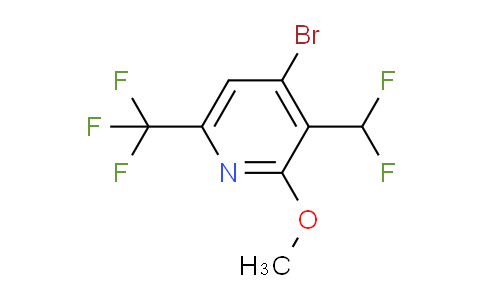 AM223249 | 1805425-25-5 | 4-Bromo-3-(difluoromethyl)-2-methoxy-6-(trifluoromethyl)pyridine