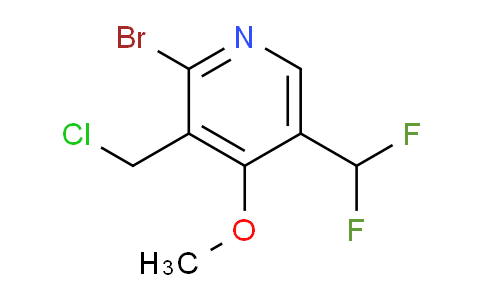 AM223253 | 1805163-67-0 | 2-Bromo-3-(chloromethyl)-5-(difluoromethyl)-4-methoxypyridine