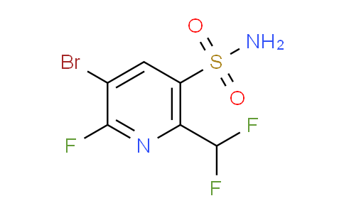 AM223258 | 1806999-33-6 | 3-Bromo-6-(difluoromethyl)-2-fluoropyridine-5-sulfonamide