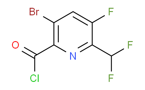 AM223259 | 1804460-95-4 | 5-Bromo-2-(difluoromethyl)-3-fluoropyridine-6-carbonyl chloride