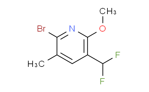 AM223263 | 1806866-58-9 | 2-Bromo-5-(difluoromethyl)-6-methoxy-3-methylpyridine