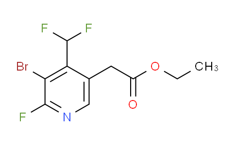 AM223264 | 1805344-96-0 | Ethyl 3-bromo-4-(difluoromethyl)-2-fluoropyridine-5-acetate