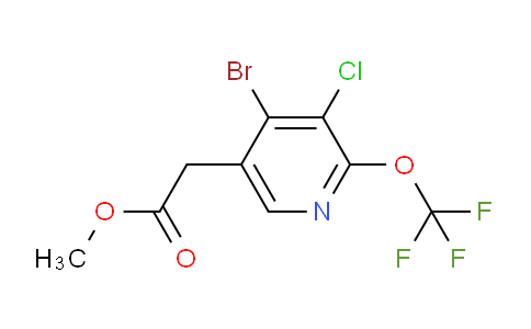 AM22327 | 1806112-39-9 | Methyl 4-bromo-3-chloro-2-(trifluoromethoxy)pyridine-5-acetate