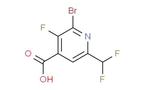 AM223278 | 1806059-80-2 | 2-Bromo-6-(difluoromethyl)-3-fluoropyridine-4-carboxylic acid