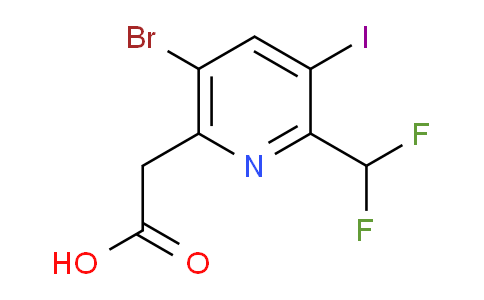 AM223283 | 1806910-74-6 | 5-Bromo-2-(difluoromethyl)-3-iodopyridine-6-acetic acid