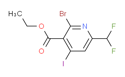 AM223289 | 1805417-69-9 | Ethyl 2-bromo-6-(difluoromethyl)-4-iodopyridine-3-carboxylate