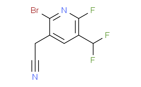 AM223291 | 1805362-48-4 | 2-Bromo-5-(difluoromethyl)-6-fluoropyridine-3-acetonitrile
