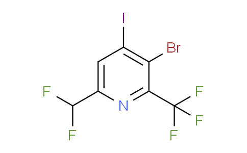 AM223293 | 1806908-11-1 | 3-Bromo-6-(difluoromethyl)-4-iodo-2-(trifluoromethyl)pyridine