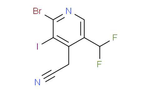 AM223294 | 1807010-80-5 | 2-Bromo-5-(difluoromethyl)-3-iodopyridine-4-acetonitrile