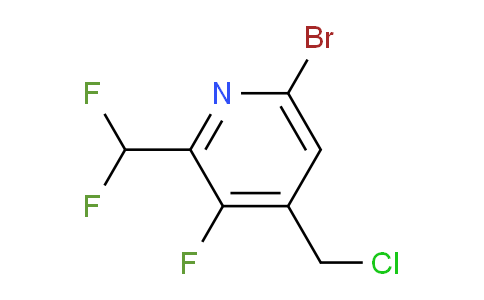 AM223295 | 1805396-99-9 | 6-Bromo-4-(chloromethyl)-2-(difluoromethyl)-3-fluoropyridine