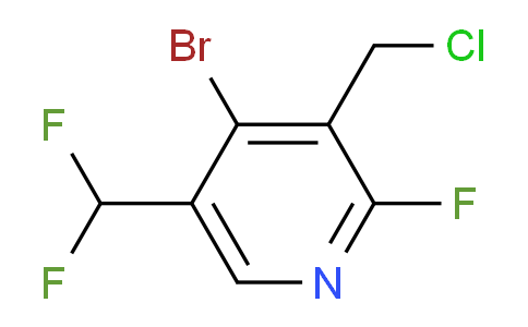 AM223298 | 1806995-91-4 | 4-Bromo-3-(chloromethyl)-5-(difluoromethyl)-2-fluoropyridine