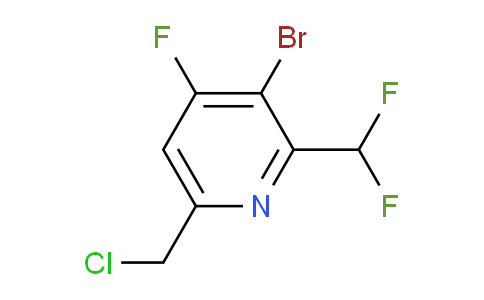 AM223299 | 1805397-62-9 | 3-Bromo-6-(chloromethyl)-2-(difluoromethyl)-4-fluoropyridine