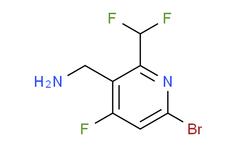 AM223304 | 1805349-19-2 | 3-(Aminomethyl)-6-bromo-2-(difluoromethyl)-4-fluoropyridine