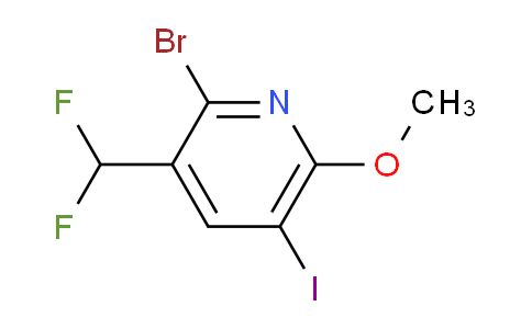 AM223306 | 1804889-39-1 | 2-Bromo-3-(difluoromethyl)-5-iodo-6-methoxypyridine