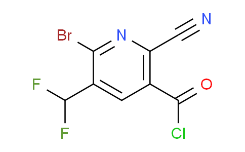 AM223323 | 1805359-06-1 | 2-Bromo-6-cyano-3-(difluoromethyl)pyridine-5-carbonyl chloride