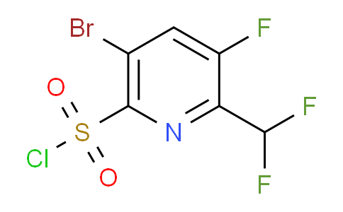 AM223327 | 1804885-35-5 | 5-Bromo-2-(difluoromethyl)-3-fluoropyridine-6-sulfonyl chloride