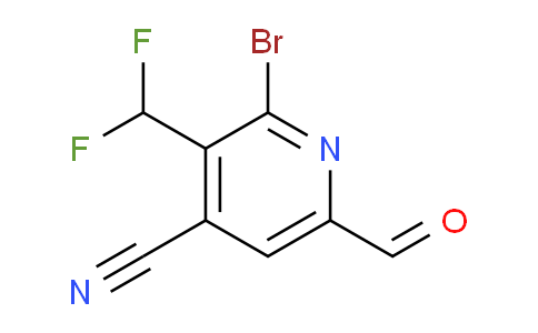 AM223328 | 1805387-23-8 | 2-Bromo-4-cyano-3-(difluoromethyl)pyridine-6-carboxaldehyde