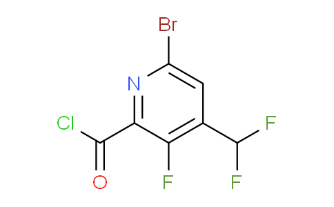 AM223329 | 1806829-46-8 | 6-Bromo-4-(difluoromethyl)-3-fluoropyridine-2-carbonyl chloride