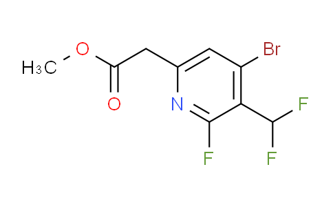 AM223332 | 1805402-52-1 | Methyl 4-bromo-3-(difluoromethyl)-2-fluoropyridine-6-acetate