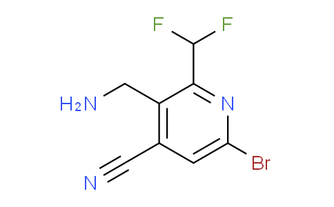 AM223334 | 1806048-04-3 | 3-(Aminomethyl)-6-bromo-4-cyano-2-(difluoromethyl)pyridine