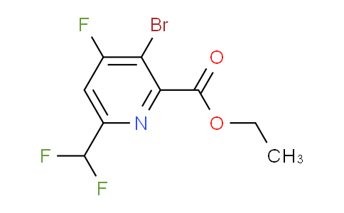 AM223336 | 1806906-99-9 | Ethyl 3-bromo-6-(difluoromethyl)-4-fluoropyridine-2-carboxylate