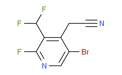 AM223342 | 1805165-00-7 | 5-Bromo-3-(difluoromethyl)-2-fluoropyridine-4-acetonitrile