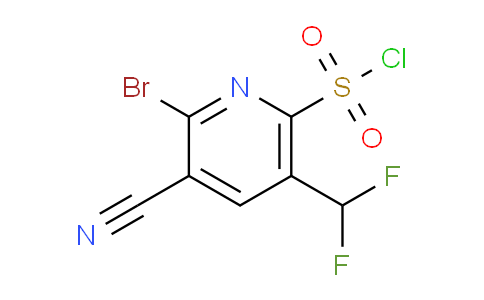 AM223351 | 1805359-40-3 | 2-Bromo-3-cyano-5-(difluoromethyl)pyridine-6-sulfonyl chloride
