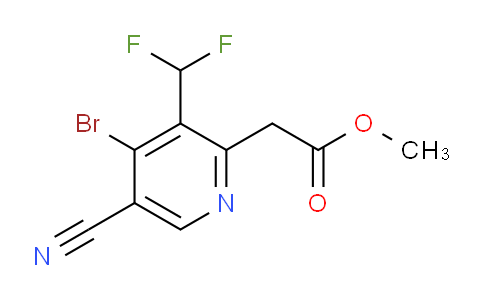 AM223352 | 1805433-00-4 | Methyl 4-bromo-5-cyano-3-(difluoromethyl)pyridine-2-acetate