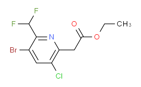 AM223354 | 1805235-93-1 | Ethyl 3-bromo-5-chloro-2-(difluoromethyl)pyridine-6-acetate