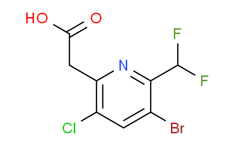 AM223361 | 1805434-40-5 | 3-Bromo-5-chloro-2-(difluoromethyl)pyridine-6-acetic acid