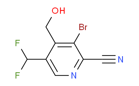 AM223365 | 1805353-67-6 | 3-Bromo-2-cyano-5-(difluoromethyl)pyridine-4-methanol