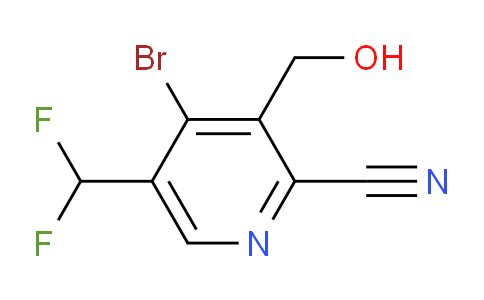 AM223367 | 1804658-53-4 | 4-Bromo-2-cyano-5-(difluoromethyl)pyridine-3-methanol