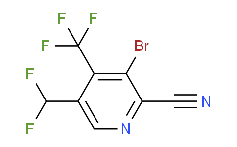 AM223369 | 1805346-44-4 | 3-Bromo-2-cyano-5-(difluoromethyl)-4-(trifluoromethyl)pyridine
