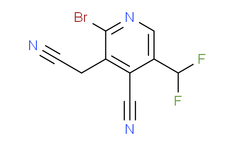 AM223372 | 1804840-92-3 | 2-Bromo-4-cyano-5-(difluoromethyl)pyridine-3-acetonitrile