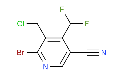 AM223373 | 1806828-52-3 | 2-Bromo-3-(chloromethyl)-5-cyano-4-(difluoromethyl)pyridine
