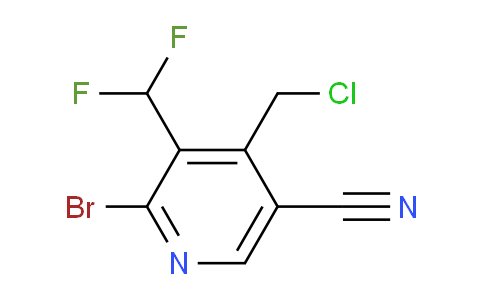 AM223374 | 1806828-57-8 | 2-Bromo-4-(chloromethyl)-5-cyano-3-(difluoromethyl)pyridine