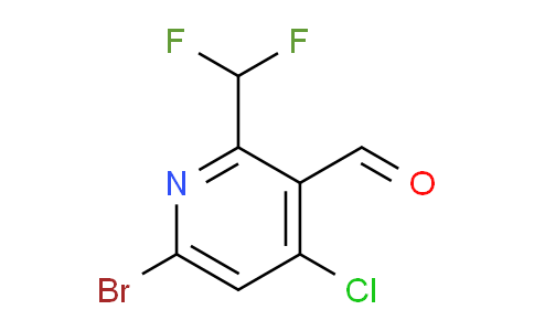 AM223386 | 1806978-19-7 | 6-Bromo-4-chloro-2-(difluoromethyl)pyridine-3-carboxaldehyde