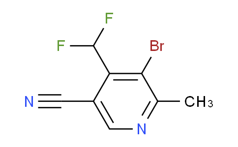 AM223388 | 1804846-36-3 | 3-Bromo-5-cyano-4-(difluoromethyl)-2-methylpyridine