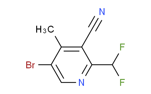 AM223389 | 1805231-37-1 | 5-Bromo-3-cyano-2-(difluoromethyl)-4-methylpyridine