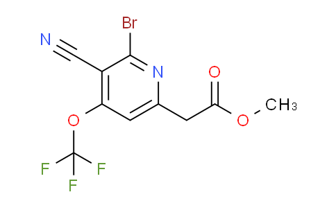 AM22339 | 1803983-72-3 | Methyl 2-bromo-3-cyano-4-(trifluoromethoxy)pyridine-6-acetate