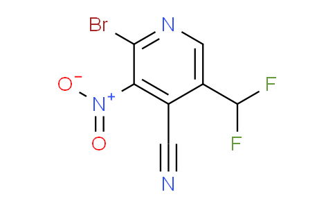 AM223392 | 1804461-44-6 | 2-Bromo-4-cyano-5-(difluoromethyl)-3-nitropyridine