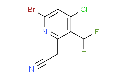 AM223395 | 1804459-00-4 | 6-Bromo-4-chloro-3-(difluoromethyl)pyridine-2-acetonitrile