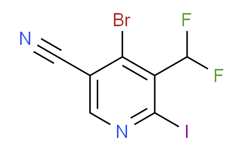 AM223400 | 1805438-49-6 | 4-Bromo-5-cyano-3-(difluoromethyl)-2-iodopyridine